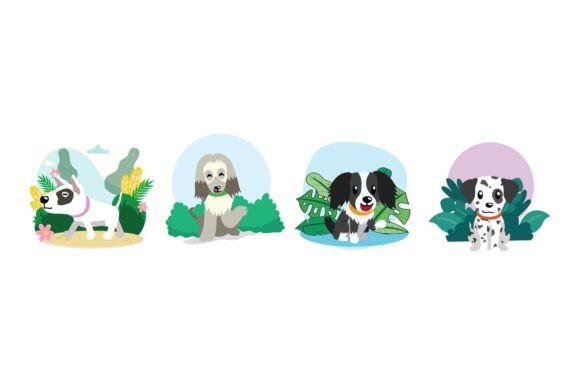 Happy Small Dog Set